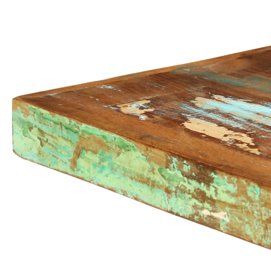 Table à manger 160x80x75 cm Bois de récupération massif - 5