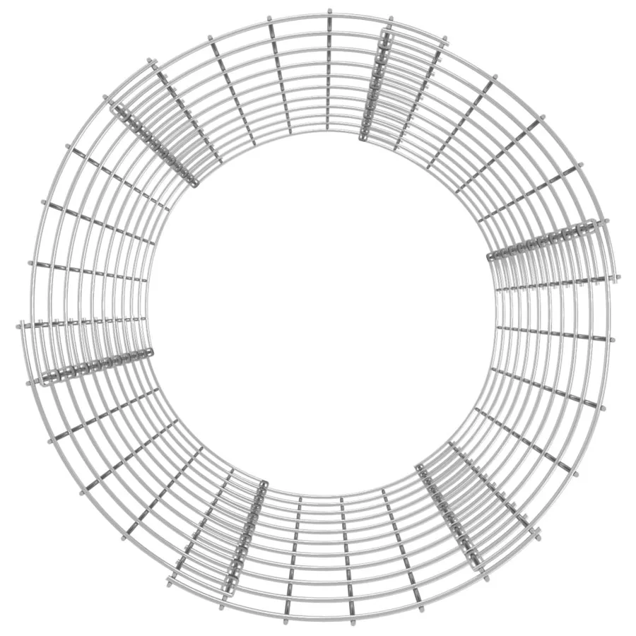 Composteur de jardin Ø50x100 cm Acier galvanisé - 3
