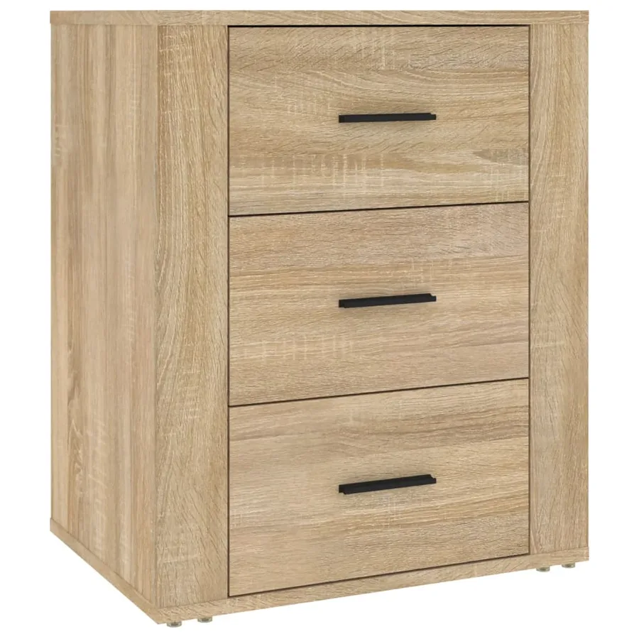 Table de chevet Chêne sonoma 50x36x60 cm Bois d'ingénierie - 2