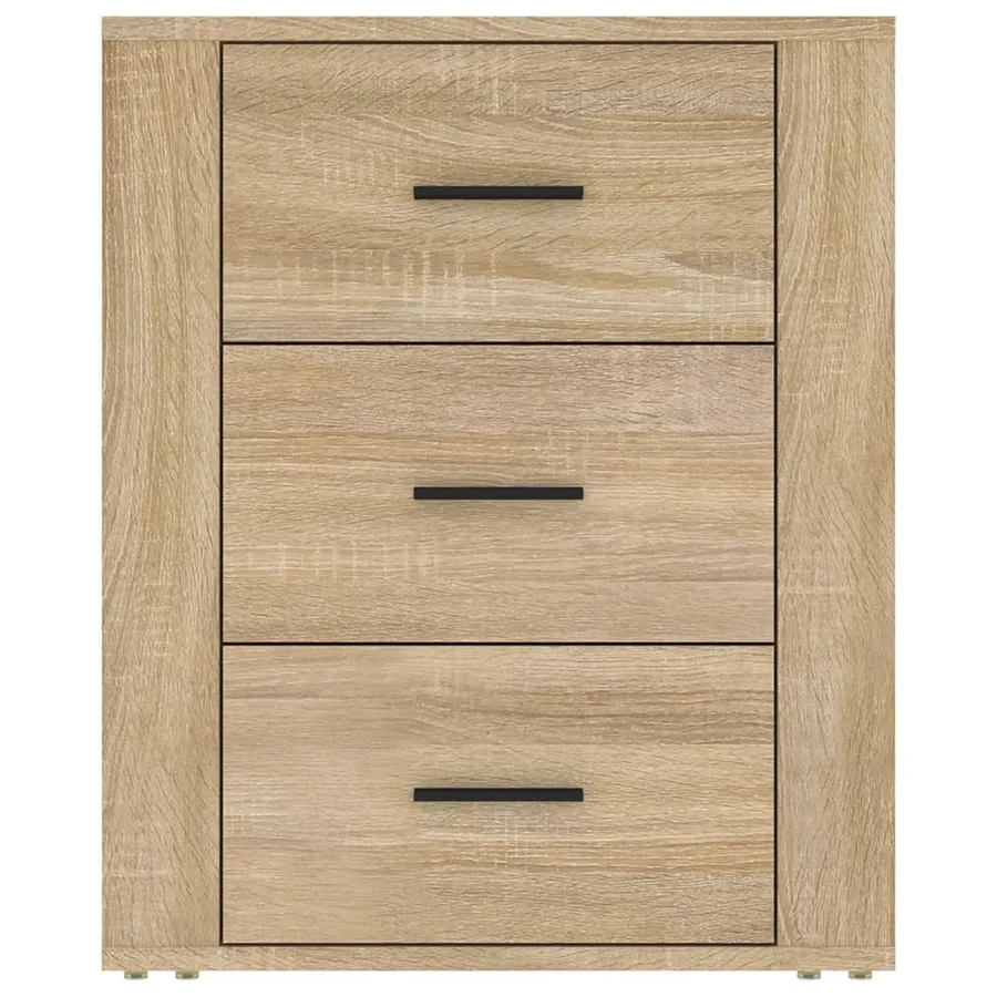 Table de chevet Chêne sonoma 50x36x60 cm Bois d'ingénierie - 6