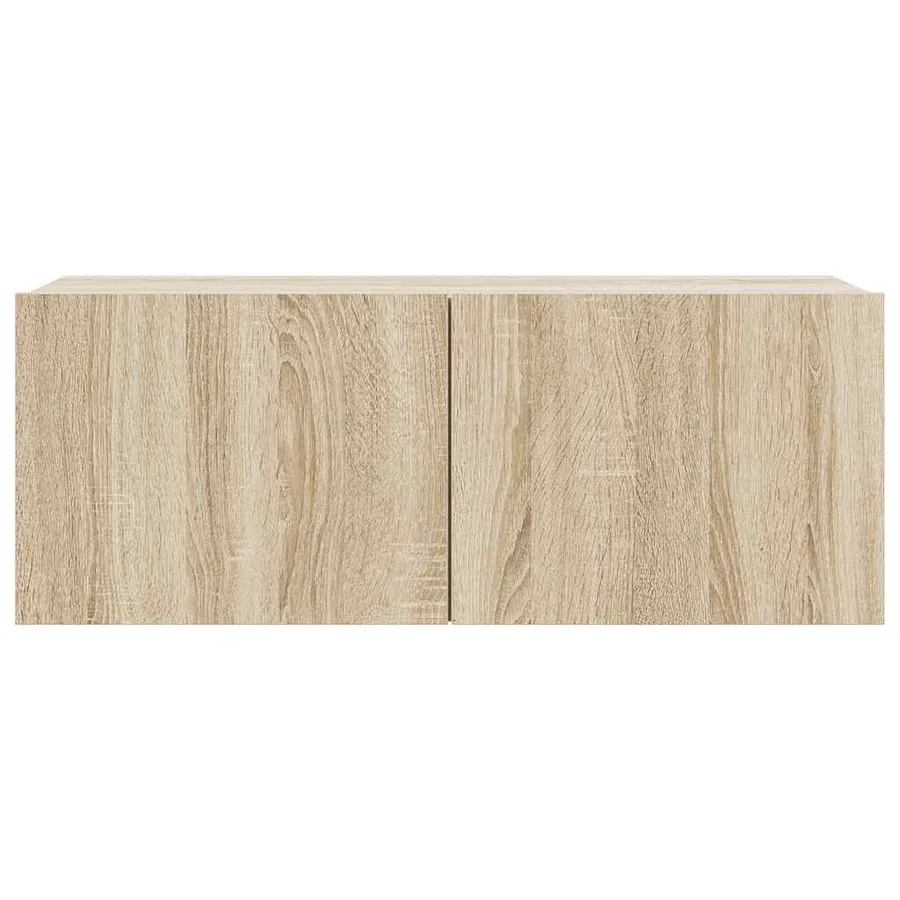 Ensemble de meuble TV 8 pcs Chêne sonoma Bois d'ingénierie - 8