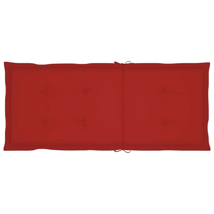 Chaises pliables de jardin avec coussins lot de 8 Bois d'acacia - 8