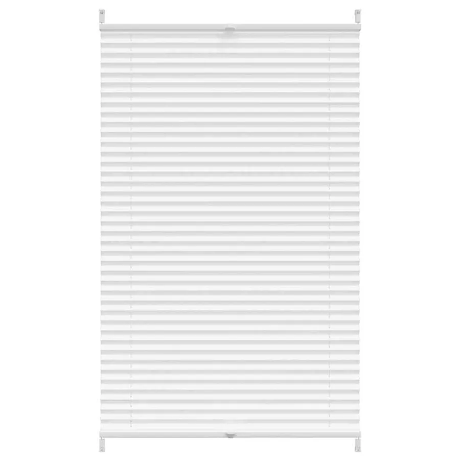 Store plissé 90x150 cm Blanc - 2