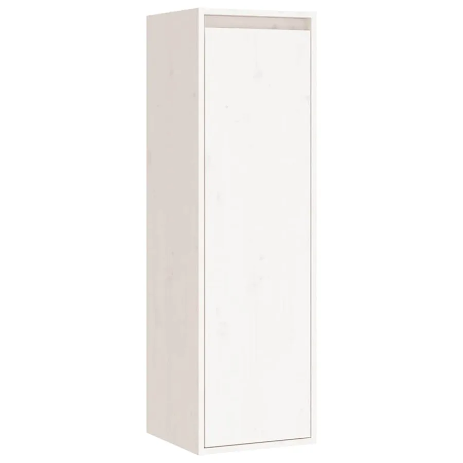 Meubles TV 4 pcs Blanc Bois massif de pin - 9