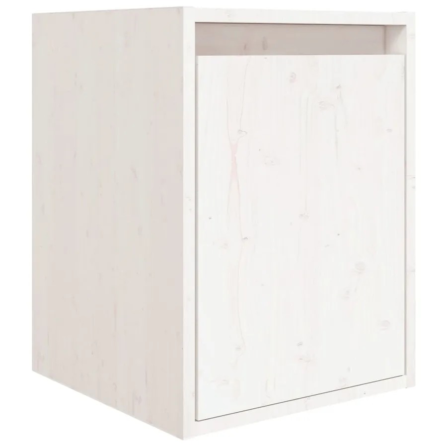 Meubles TV 8 pcs Blanc Bois massif de pin - 7