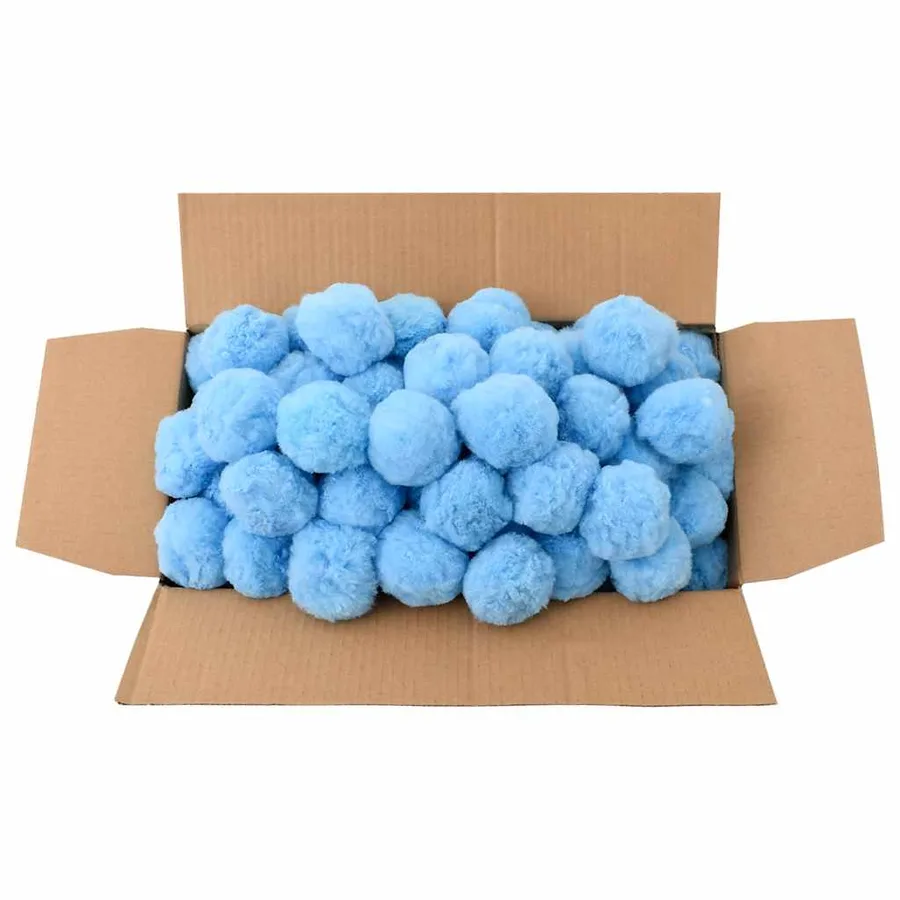 Boule anti-bactérienne filtrante de piscine bleu 700 g PE - 2