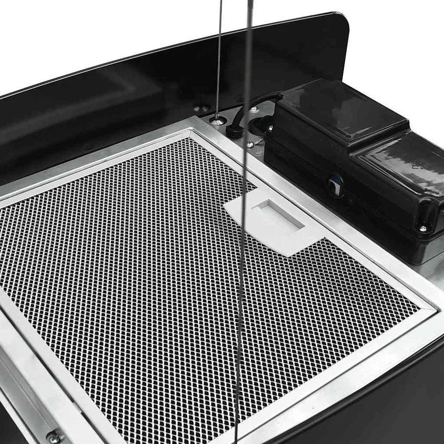 Hotte suspendue à LCD tactile Verre trempé - 5