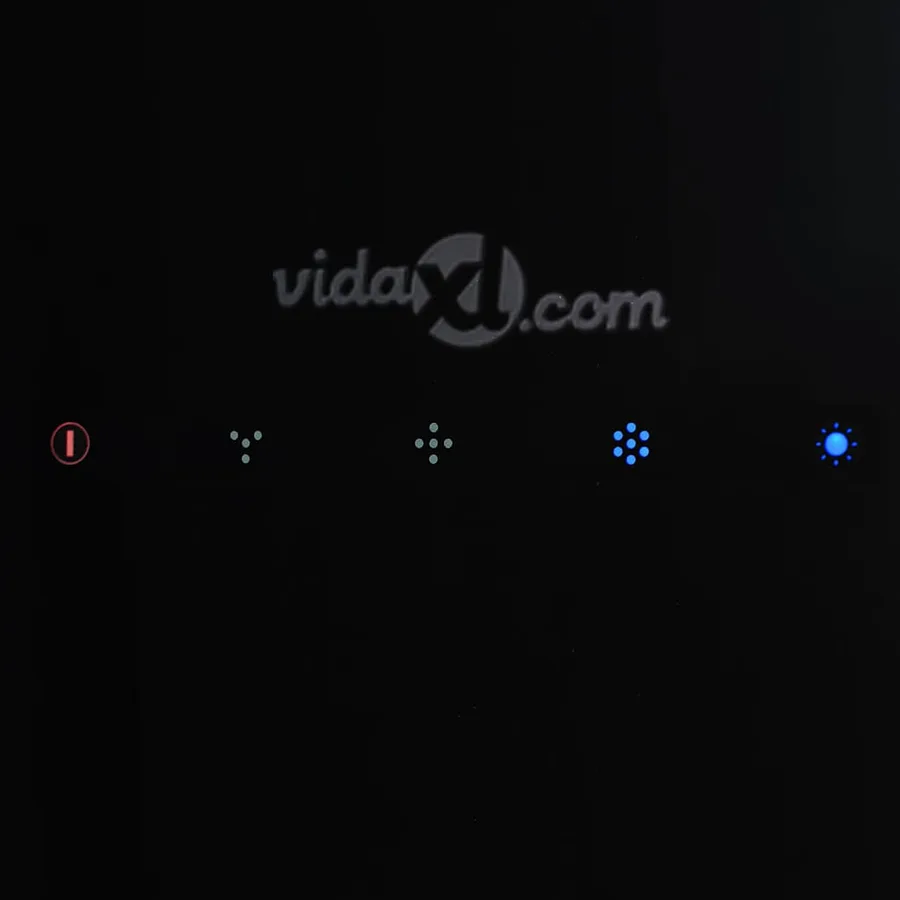 Hotte suspendue à LCD tactile Verre trempé - 7