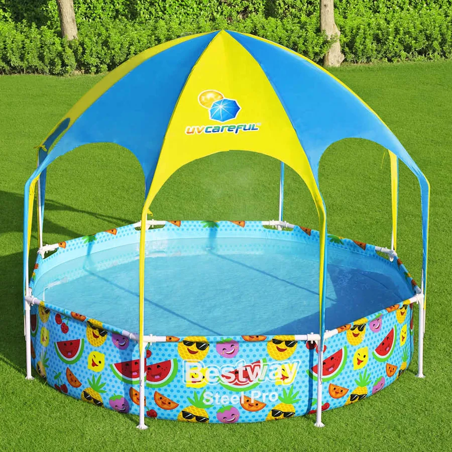 Bestway Piscine hors sol Steel Pro UV Careful pour enfants 244x51 cm - 3