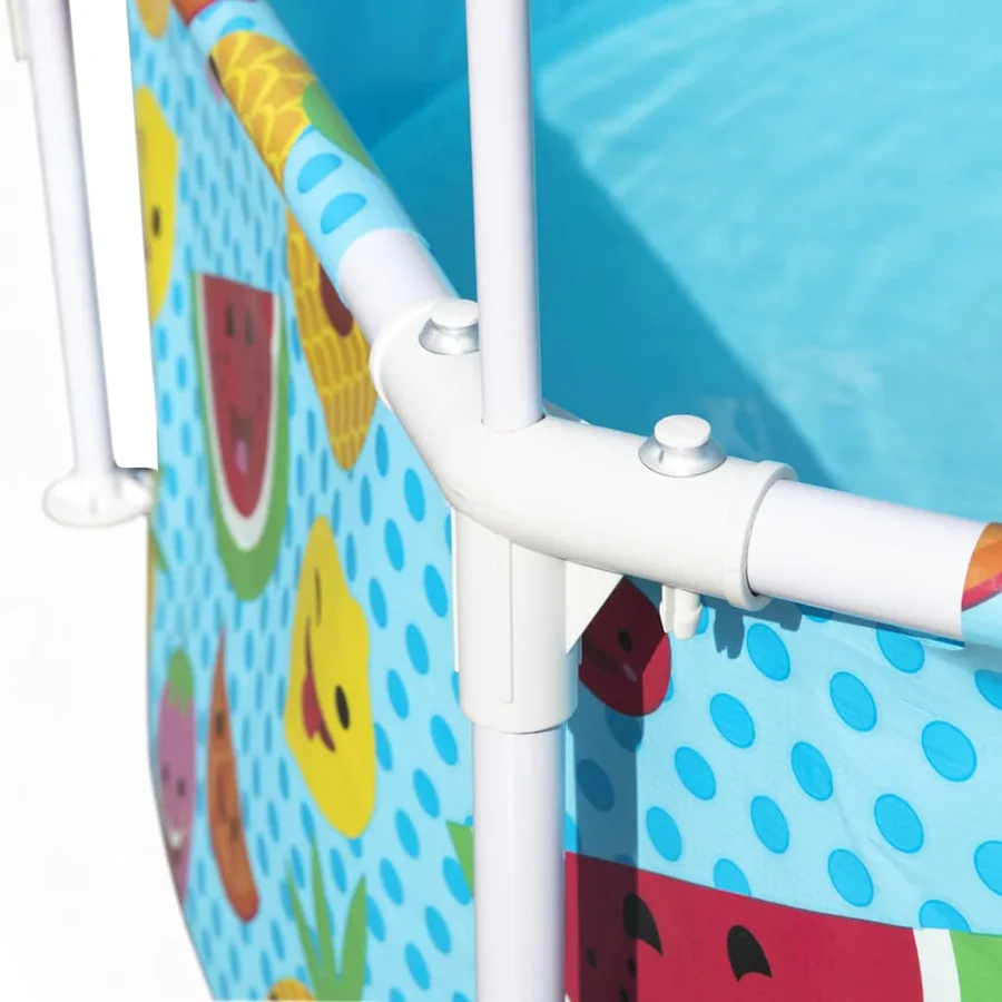 Bestway Piscine hors sol Steel Pro UV Careful pour enfants 244x51 cm - 4
