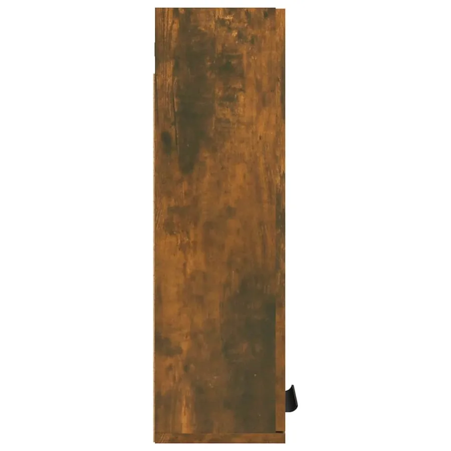 Armoire de salle de bain murale Chêne fumé 32x20x67 cm - 7