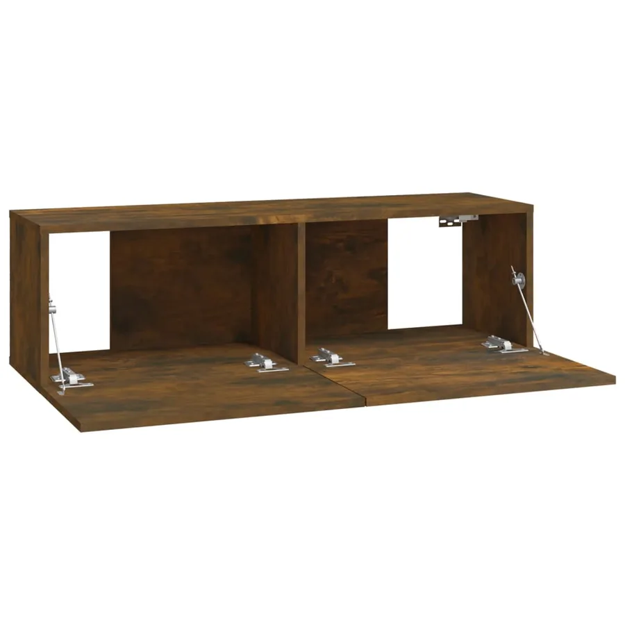 Ensemble de meubles TV 6 pcs Chêne fumé Bois d'ingénierie - 7