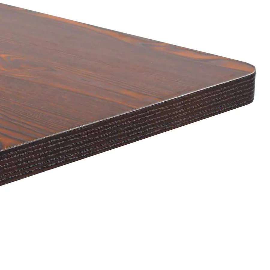 Table de bistro Marron foncé 50x50 cm MDF - 3