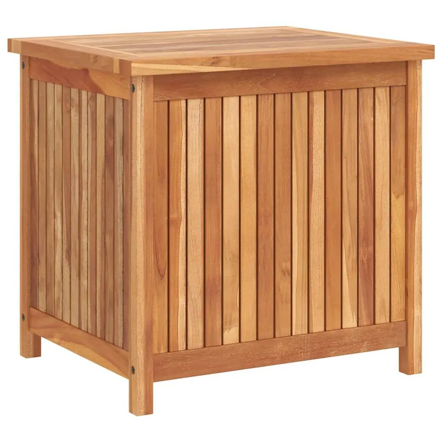 Boîte de rangement de jardin 60x50x58 cm Bois de teck solide - 2