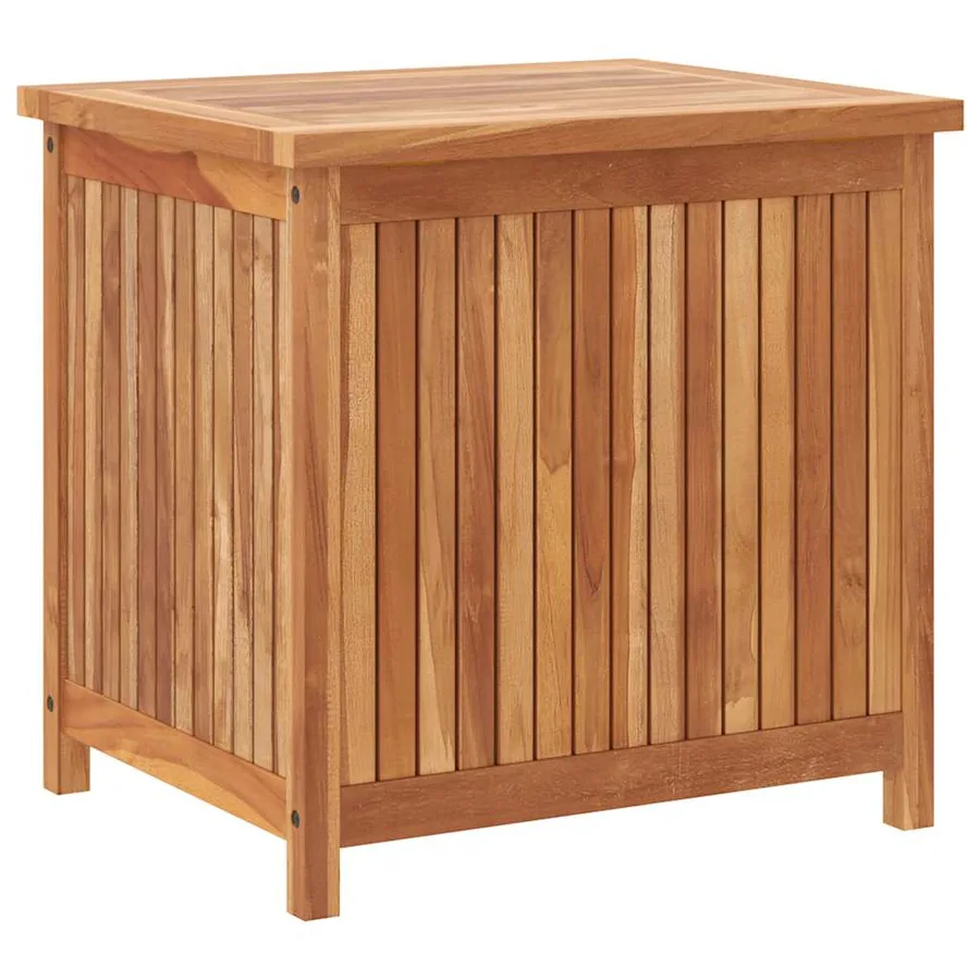 Boîte de rangement de jardin 60x50x58 cm Bois de teck solide - 6