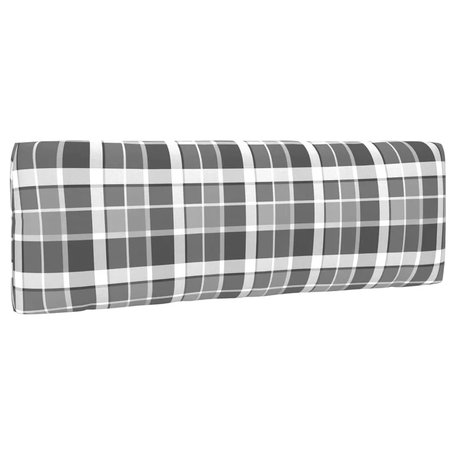 Canapé d'angle palette de jardin Gris Bois de pin imprégné - 6