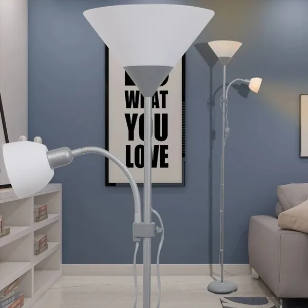 Lampadaire Gris
