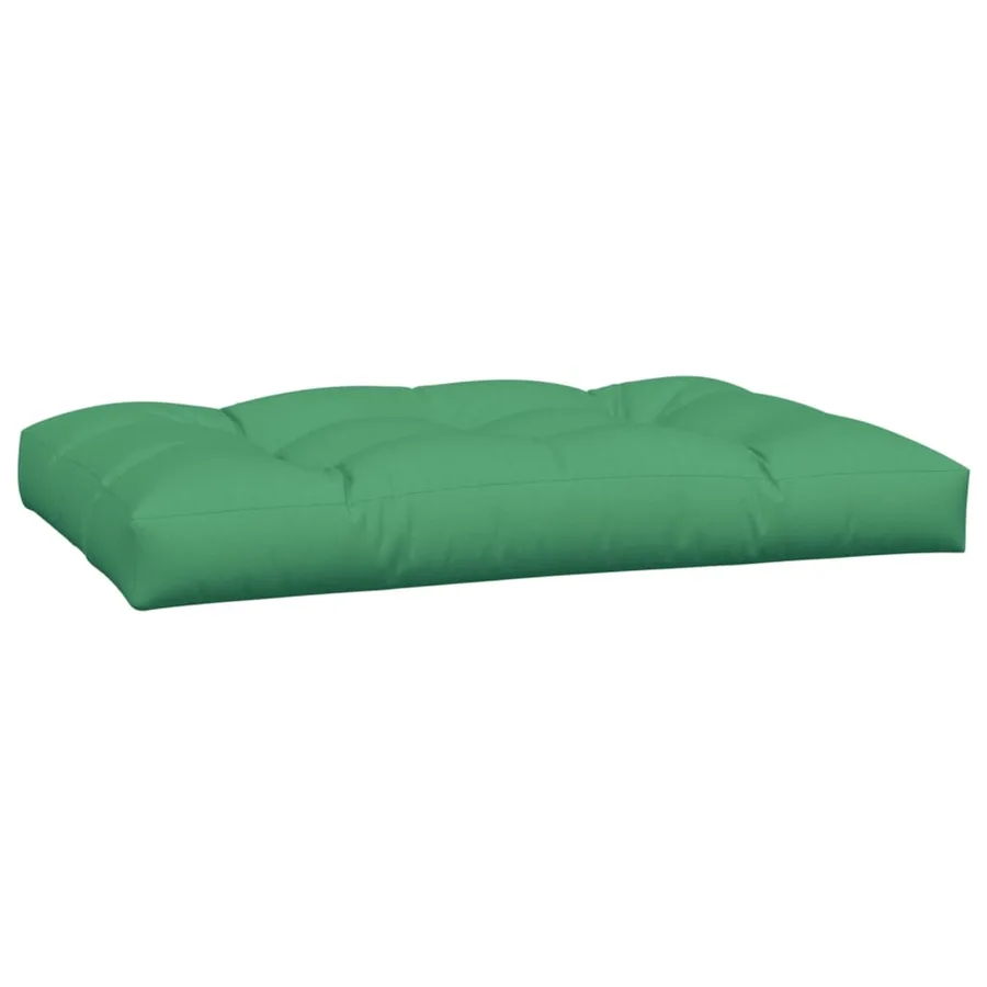 Coussins de palette lot de 3 vert tissu - 6