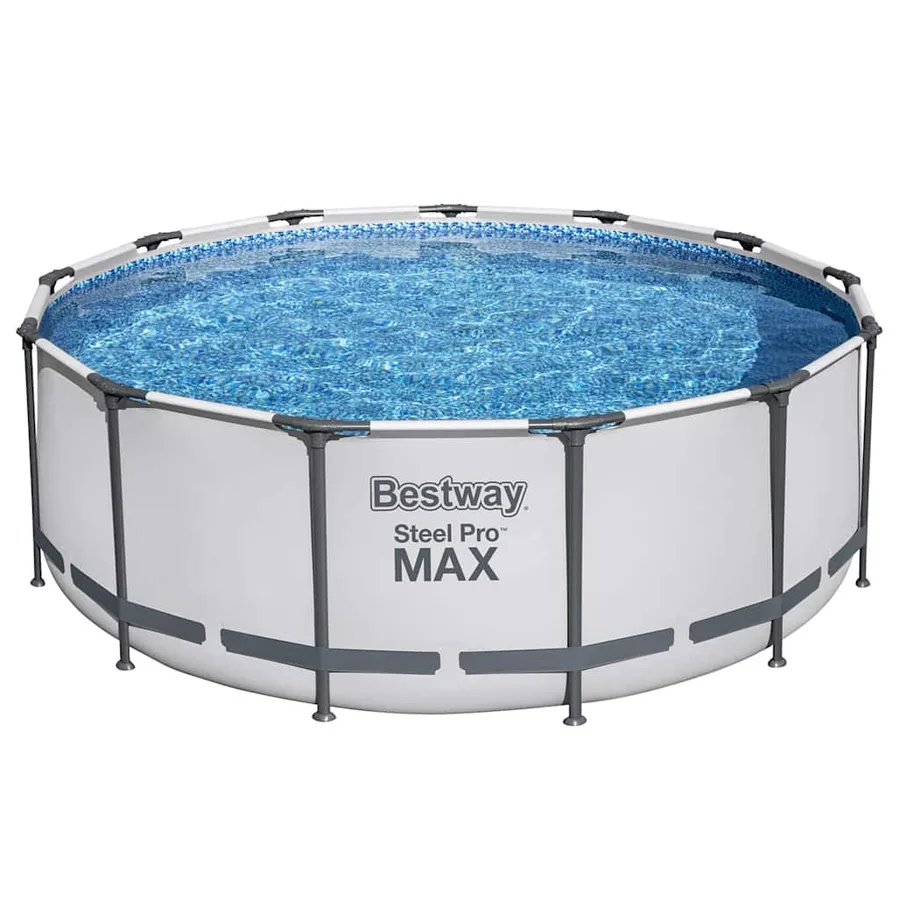 Bestway Ensemble de piscine ronde Steel Pro MAX 396x122 cm - 3