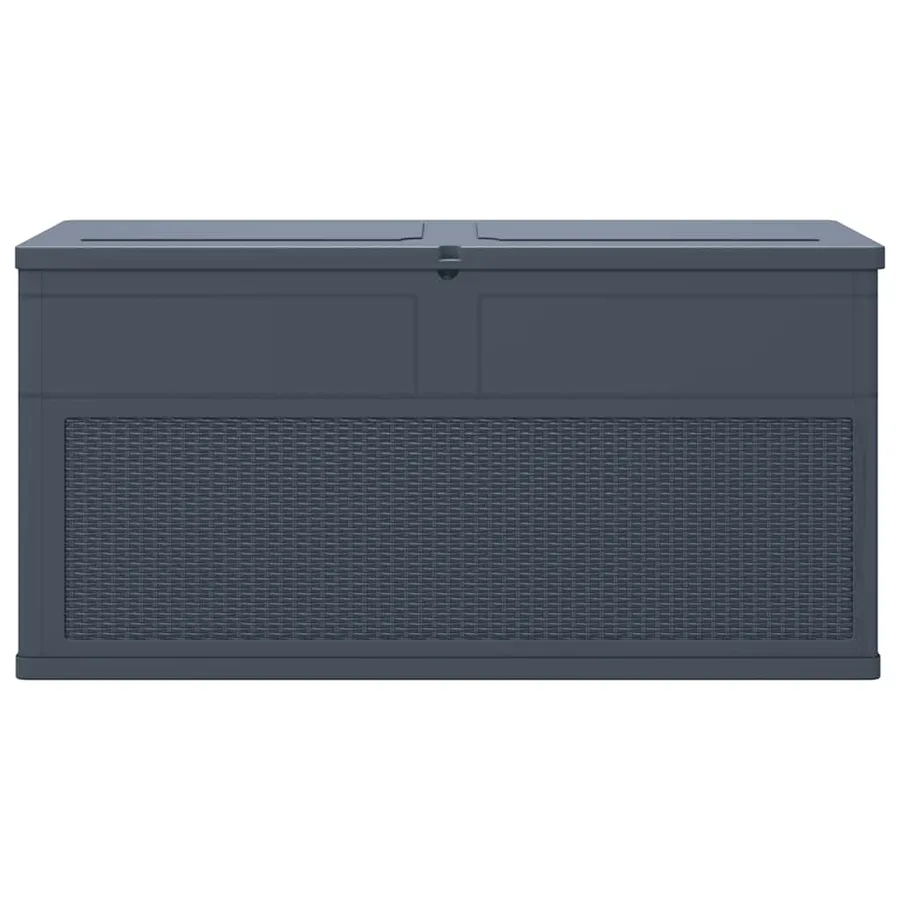 Boîte de rangement de jardin 320 L Anthracite - 3