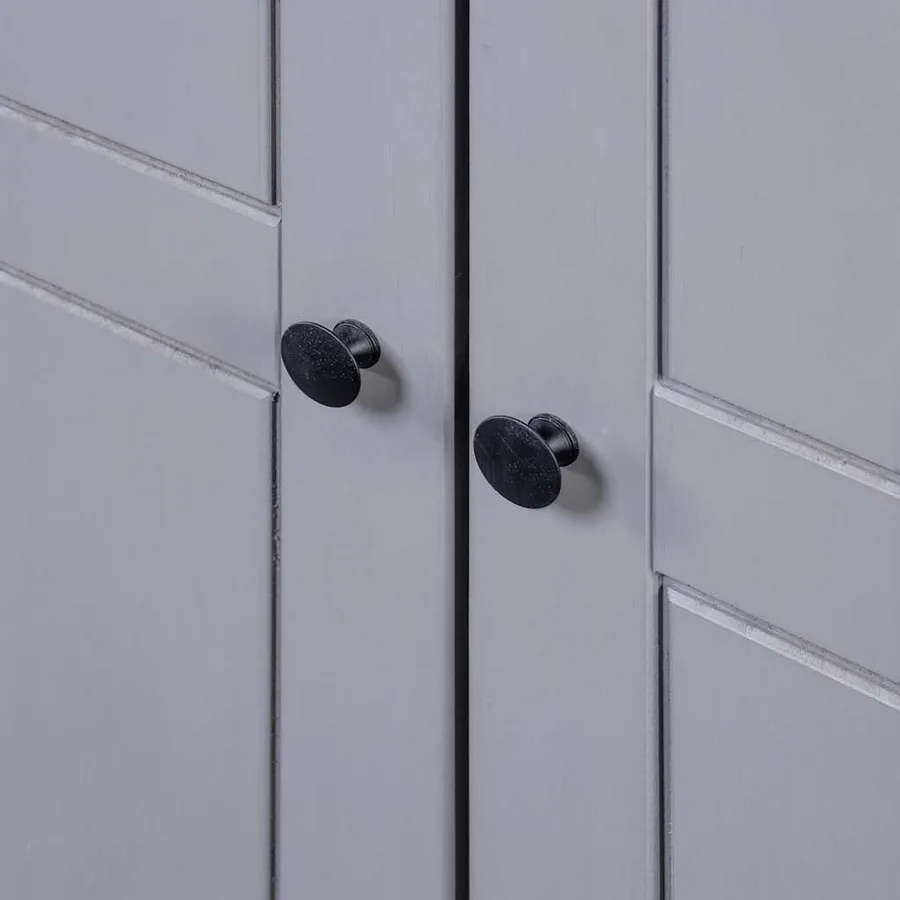 Garde-robe Gris 80x50x171,5 cm Pin massif Assortiment Panama - 8