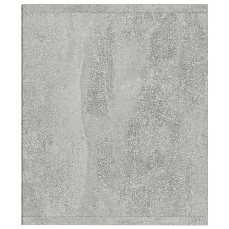 Bibliothèque/Meuble TV Gris béton 143x30x36 cm - 7
