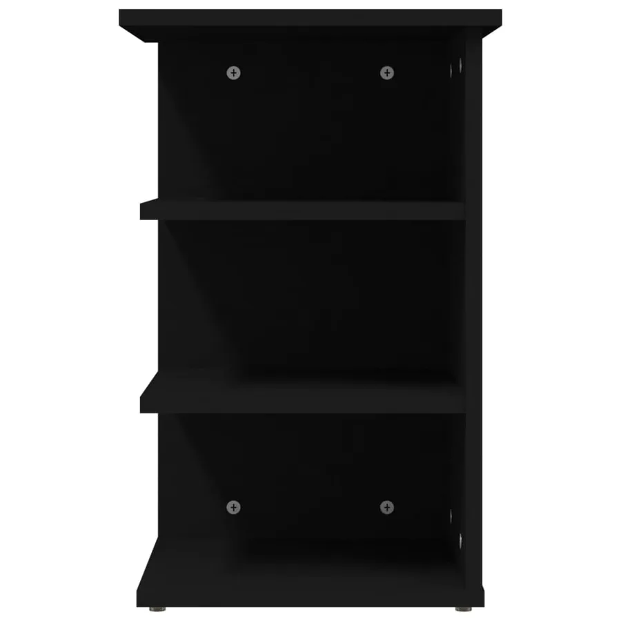 Armoire latérale Noir 35x35x55 cm Aggloméré - 5