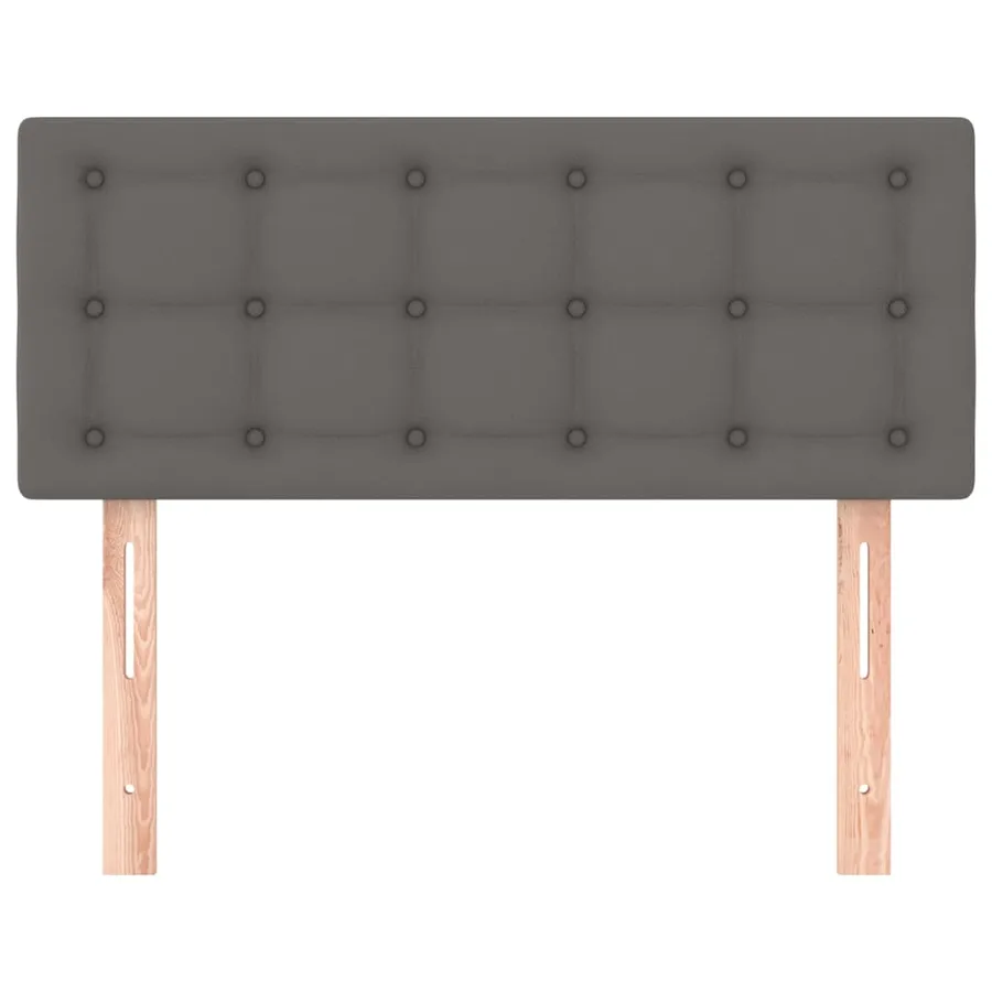 Tête de lit Gris 90x5x78/88 cm Similicuir - 3