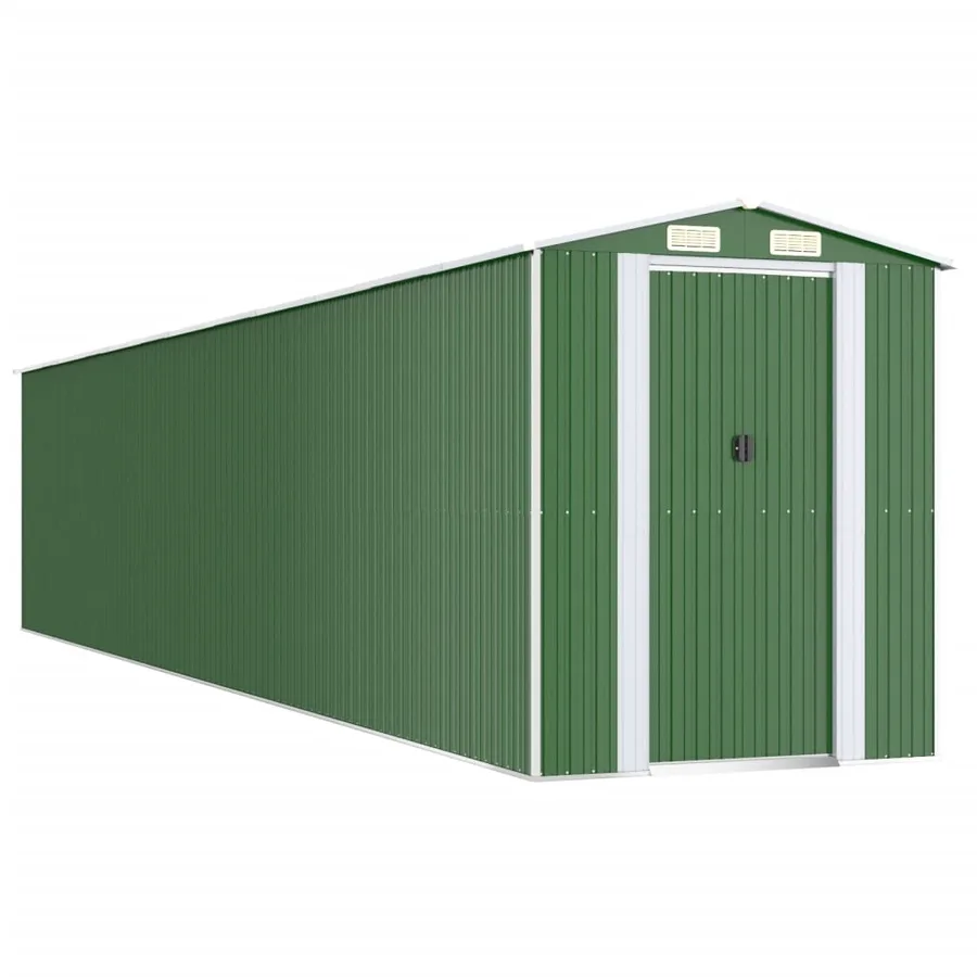 Abri de jardin Vert 192x1021x223 cm Métal galvanisé - 2