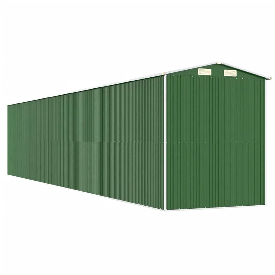 Abri de jardin Vert 192x1021x223 cm Métal galvanisé - 6