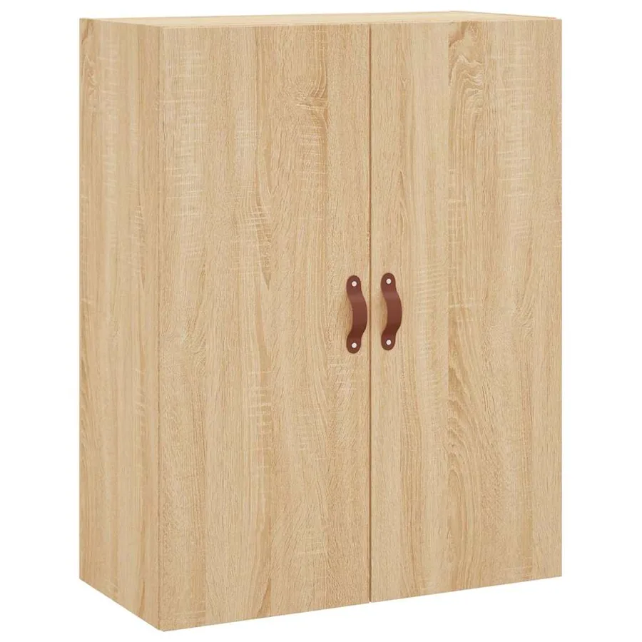 Buffet haut Chêne sonoma 69,5x34x180 cm Bois d'ingénierie - 4