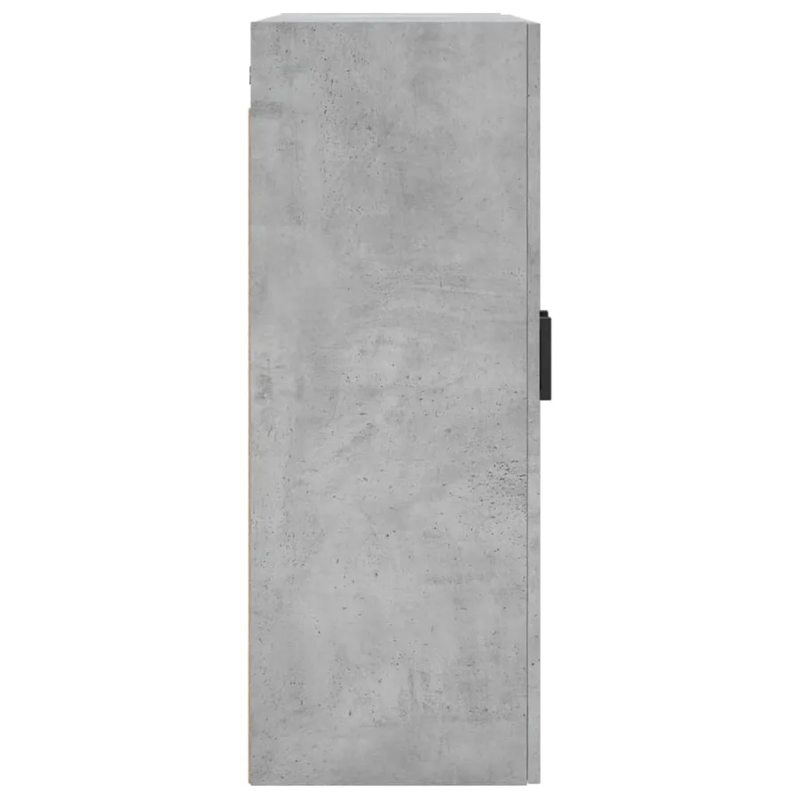 Armoires murales 2 pcs gris béton 69,5x34x90 cm - 7