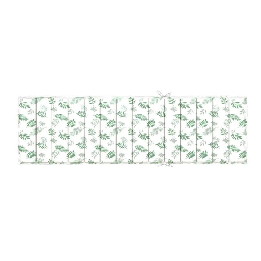 Coussin de chaise longue motif de feuilles tissu oxford - 5
