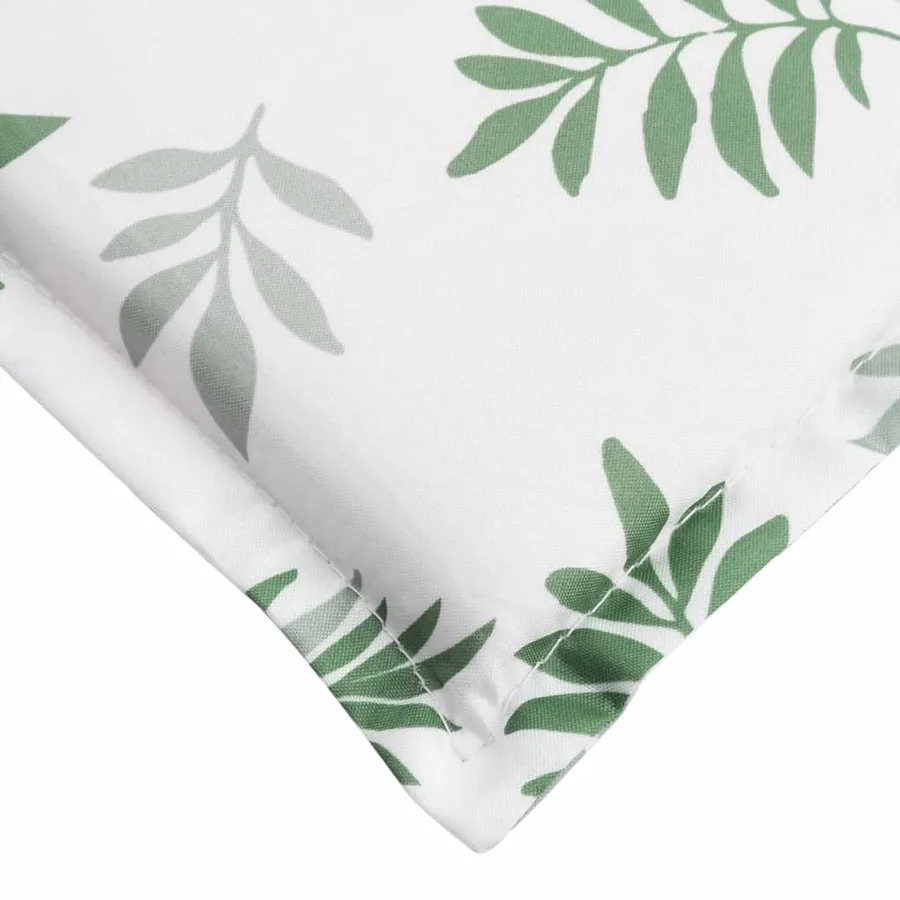 Coussin de chaise longue motif de feuilles tissu oxford - 6