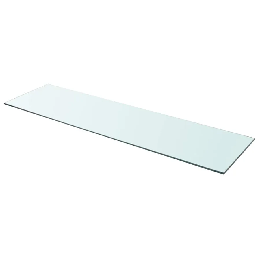 Panneau pour étagère Verre transparent 110 x 30 cm