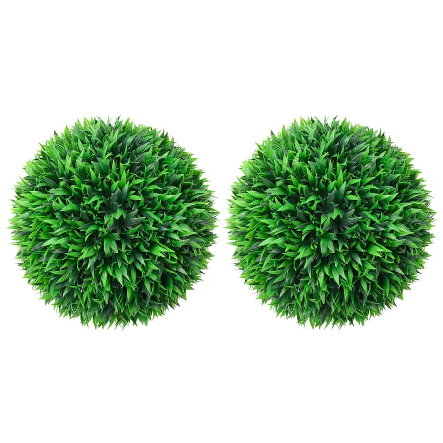 Boules de buis artificielles 2 pcs 38 cm