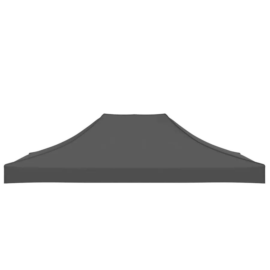 Toit de tente de réception 4,5x3 m Anthracite 270 g/m² - 4