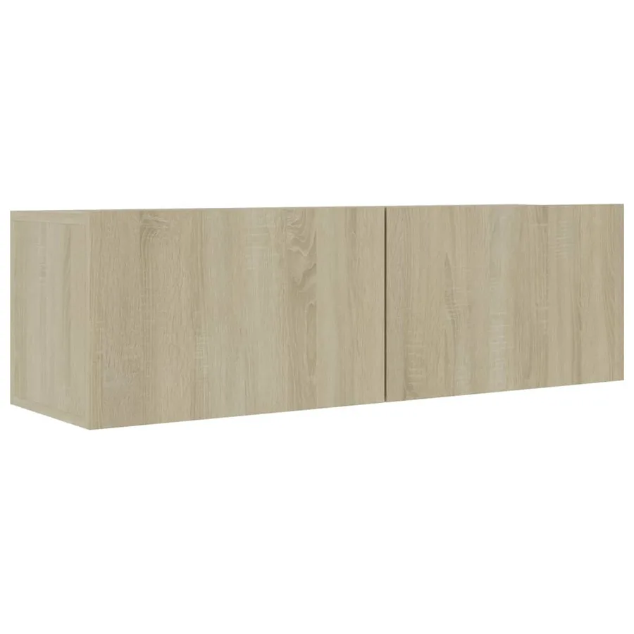 Meubles TV 4 pcs Chêne sonoma 100x30x30 cm Bois d'ingénierie - 5