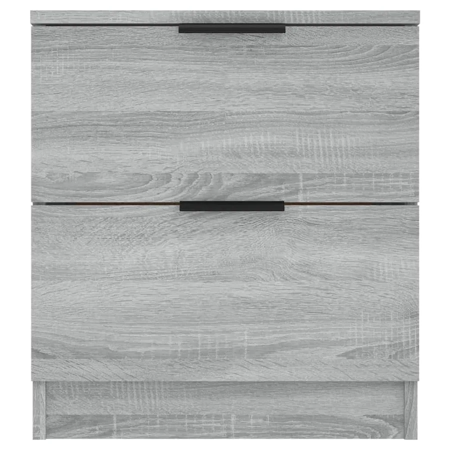 Tables de chevet 2 pcs Sonoma gris Bois d'ingénierie - 6