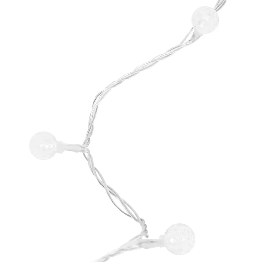 Guirlande lumineuse Globe 20 m 200 LED Blanc froid 8 fonctions - 10