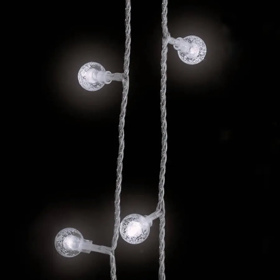 Guirlande lumineuse Globe 20 m 200 LED Blanc froid 8 fonctions - 7