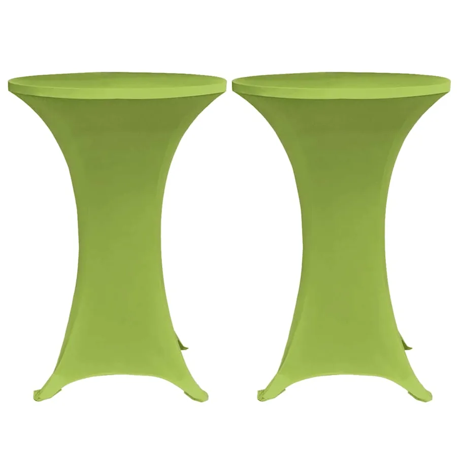 Housses de table extensible 4 pcs 60 cm Vert - 3