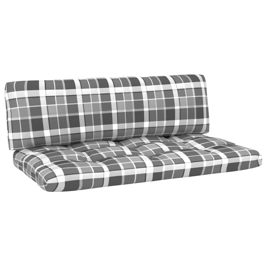 Canapé central palette de jardin marron miel bois pin imprégné - 4