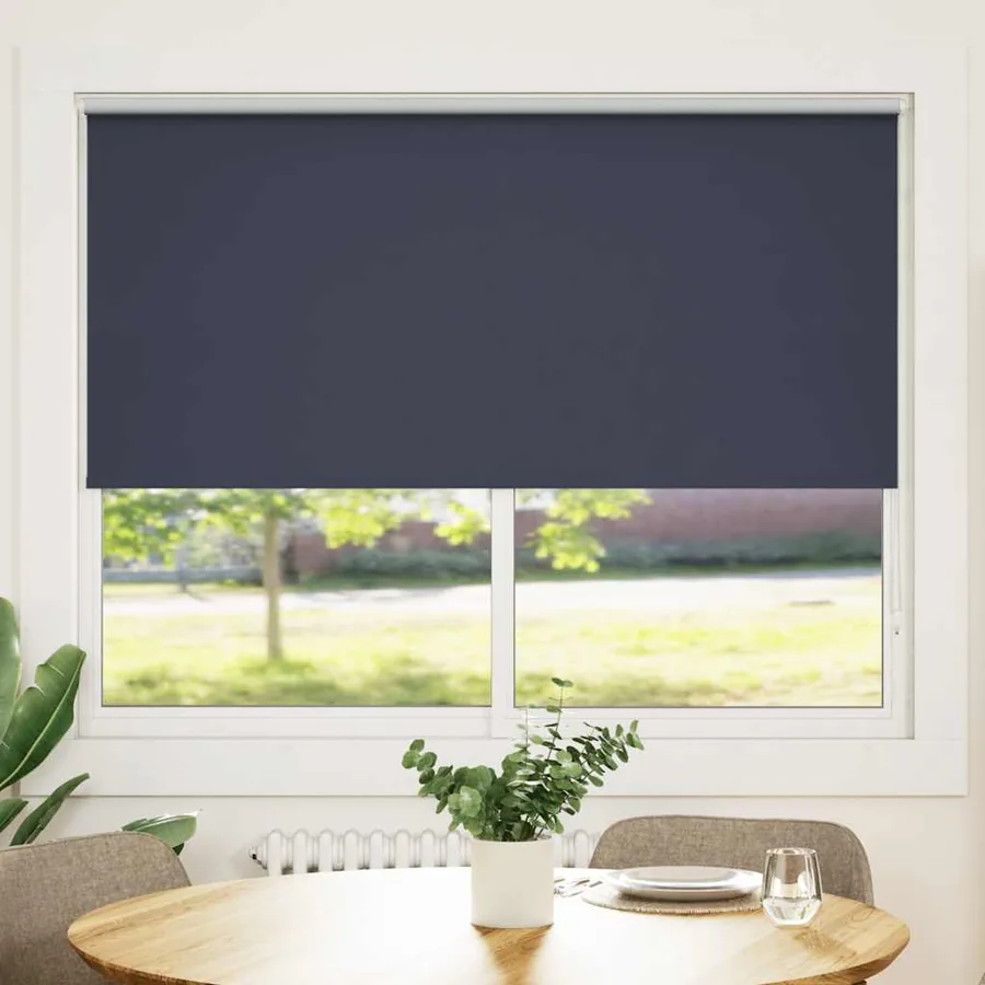 Store enrouleur occultant 164,4 x 175 cm, largeur du tissu 160 cm, coloris marine