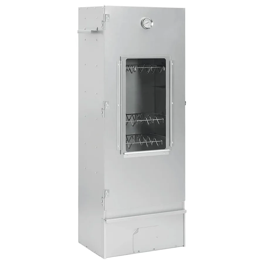 Fumoir pour four à barbecue avec copeaux de bois 44,5x29x110 cm - 2