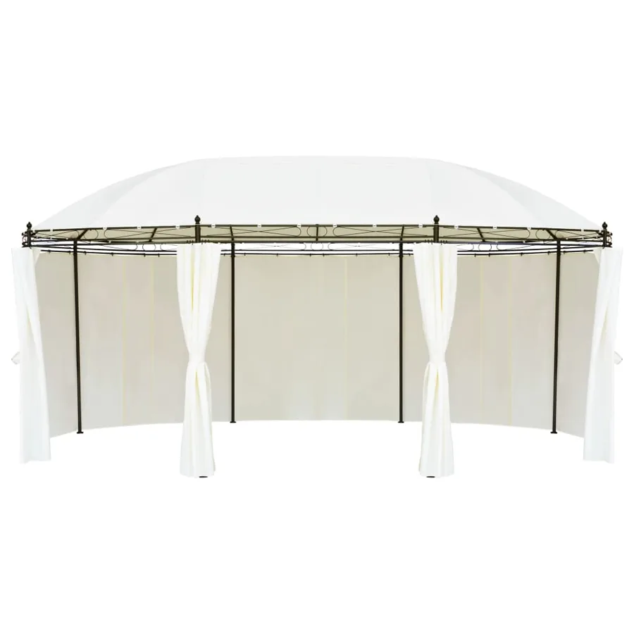 Chapiteau 530x350x265 cm Blanc crème - 2