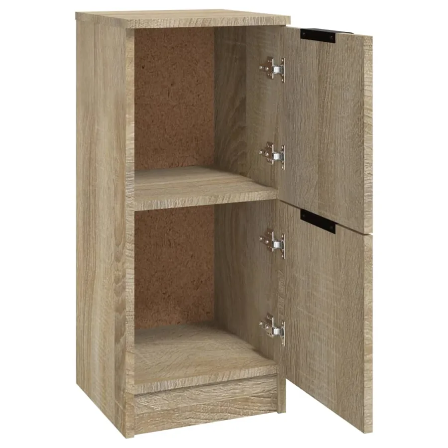Buffet Chêne sonoma 30x30x70 cm Bois d'ingénierie - 5
