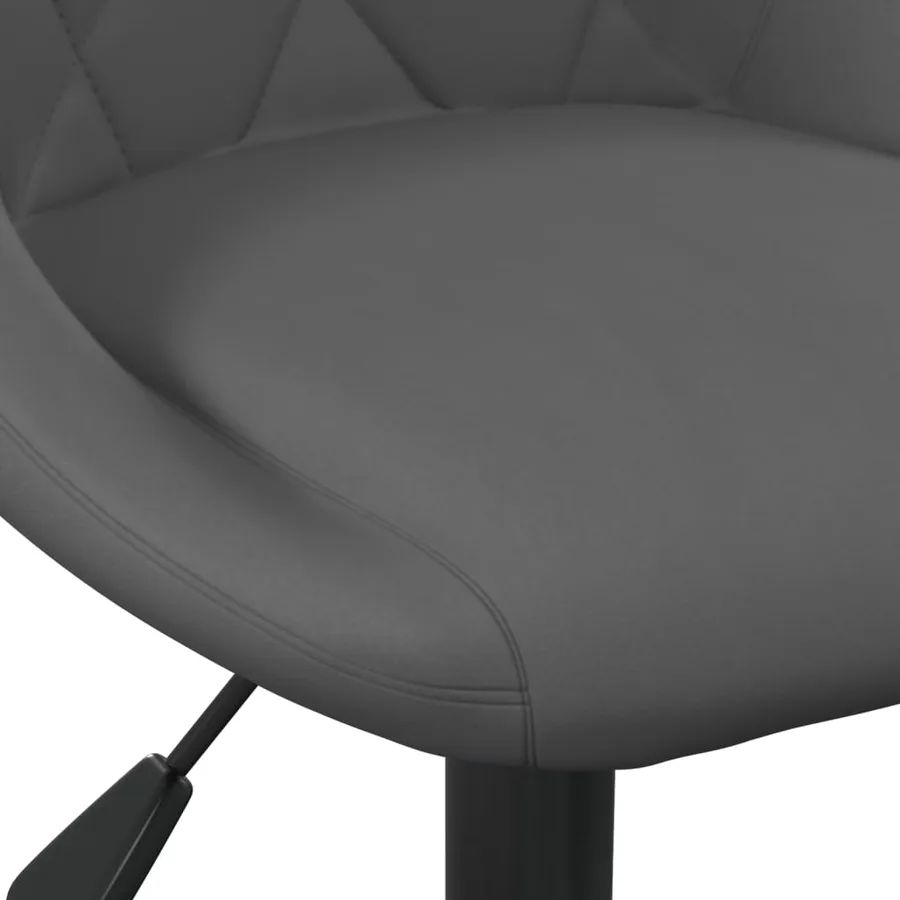Tabouret de bar Gris foncé Velours - 7