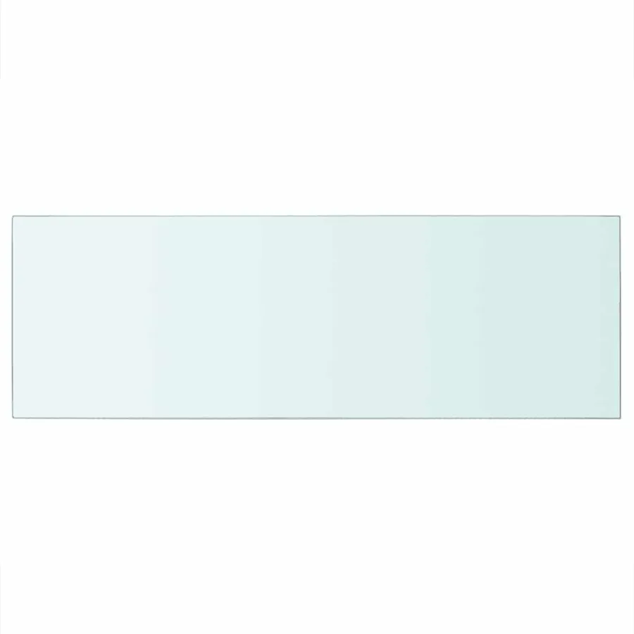 Panneau pour étagère Verre transparent 70 x 25 cm - 2