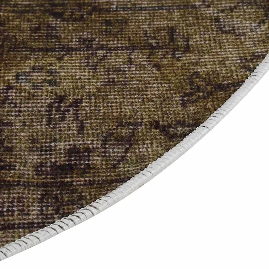Tapis lavable Patchwork φ120 cm multicolore - 5